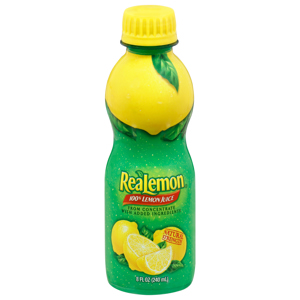 ReaLemon 100% Juice, Lemon, 8 fl oz (240 ml)