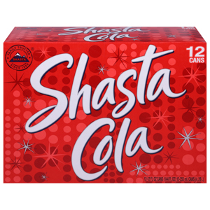 Shasta Cola, 12 - 12 fl oz (355 ml) cans [144 fl oz (4.26 l)]