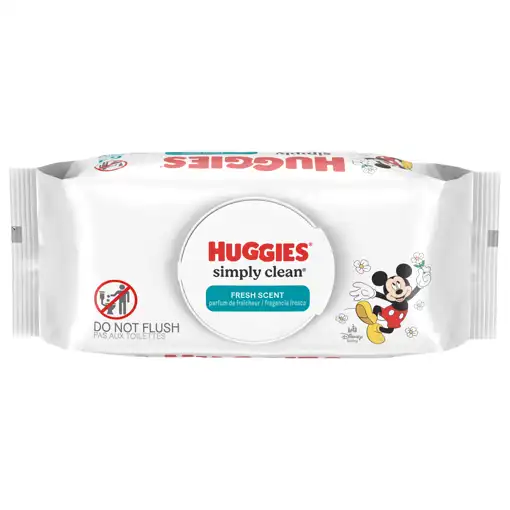 Huggies Wipes, Fresh Scent, 64 wipes