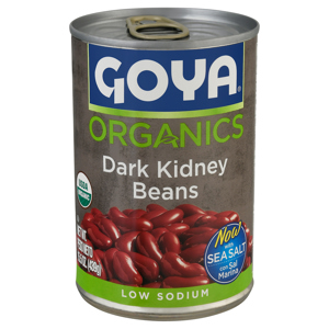 Goya Kidney Beans, Low Sodium, Dark, 15.5 oz (439 g)
