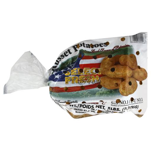 Welcome – Mac's Market – Bushmans Potatoes, Russet, 5 Lbs (2.27 Kg)