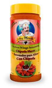 Chef Merito Hot Chicken Wings Seasoning, 11 oz