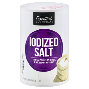 Essential Everyday Salt, Iodized, 26 oz (1 lb 10 oz) 737 g