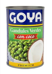 Goya Green Pigeon Peas with Coconut, 15 oz (435 g)