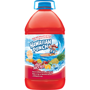 Hawaiian Punch Fruit Juicy Red Flavored Juice Drink, 1 gal (3.78 l)