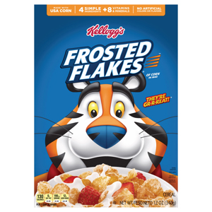 Frosted Flakes Cereal, 12 oz (340 g)