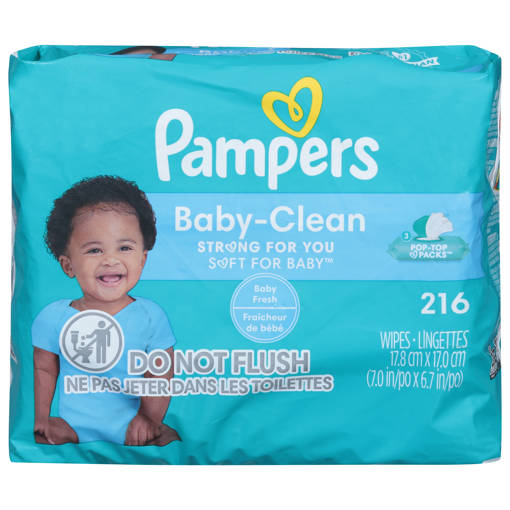 Pampers Baby-Dry Size 1 Diapers, 204 ct - City Market