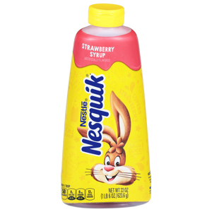 Nesquik Strawberry Syrup, 22 oz (1 lb 6 oz) 623.6 g