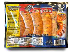 Choripaisa Pork Sausage, Cured, 16 oz (454 g)