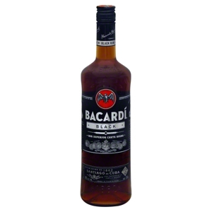 Bacardi Rum, Black, 750 ml