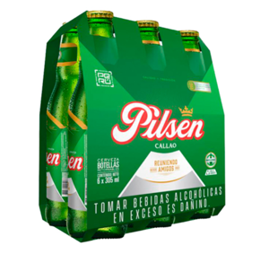 Pilsen Callao Cerveza, 6 - 10.3 fl oz Bottles