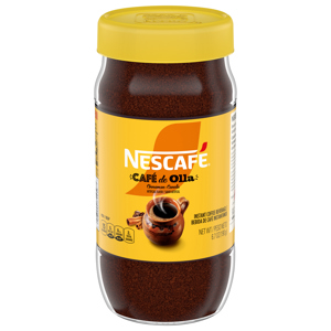 Nescafe Cafe de Olla Cinnamon-Canela Instant Coffee Beverage, 6.7 oz (190 g)