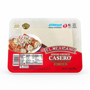 El Mexicano Crumbling Cheese, Queso Fresco Casero, 14 oz (396 g)
