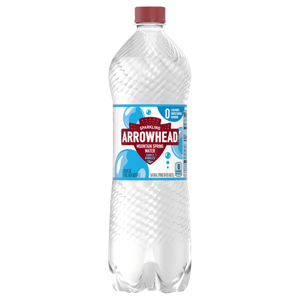 Arrowhead Sparkling Mountain Spring Water, 33.8 fl oz (1 qt 1.8 fl oz) 1 l