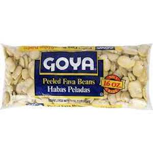 Goya Peeled Fava Beans, 16 oz (1 lb) 454 g