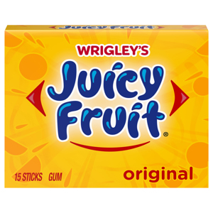 Juicy Fruit Original Gum, 15 sticks