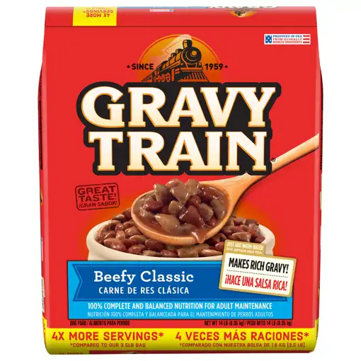 Canned Goods Specials Af County Market Gravy Train Dog Food Beefy Classic 14 Lb 8.35 Kg