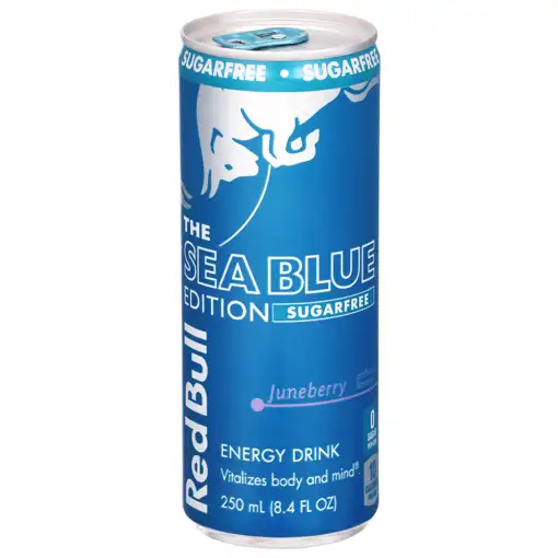 Red Bull Energy Drink, Sugarfree, Juneberry, 250 Ml (8.4 Fl Oz