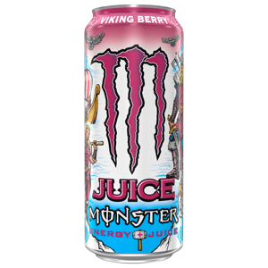 Juice Monster Energy + Juice Viking Berry Energy Drink, 16 fl oz (473 ml)