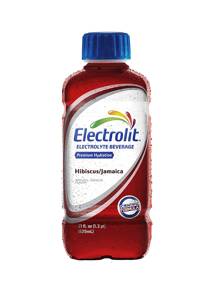 Electrolit Hibiscus/Jamaica Electrolyte Beverage, 21 fl oz (1.3 pt) 625 ml