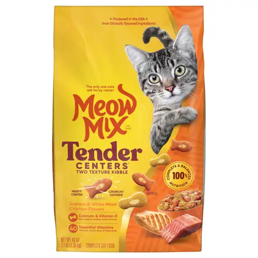 Shopping Lists Ukura s Big Dollar Store Meow Mix Cat Food Salmon White Meat Chicken 48 Oz 3 Lb 1.36 Kg