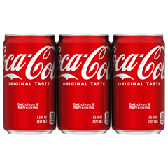 Coca-cola Cola, 6 - 7.5 Fl Oz (222 Ml) Cans | Food Giant Biloxi, MS