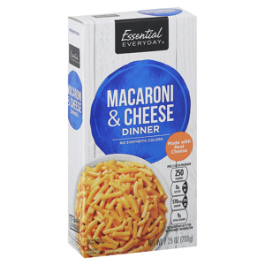 Essential Everyday Macaroni & Cheese Dinner, 7.25 oz (206 g)