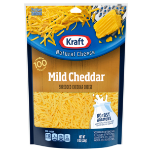 Kraft Mild Cheddar Shredded Cheese, 8 oz (226 g)