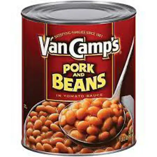 VAN CAMP S PORK AND BEANS IN TOMATO SAUCE 114 OZ 7 LB 2 OZ 3.23 KG