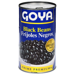 Goya Black Beans, 46 oz (2 lb 14 oz) 1.3 kg