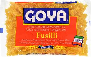 Goya Fusilli, Enriched, 16 oz (1 lb) 454 g
