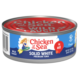 Chicken of the Sea Solid White Premium Albacore Tuna in Oil, 5 oz (142 g)