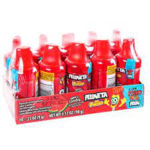 Pelon Peloneta del Puesto Sabor a Sandia, Watermelon Candy, 10 pack