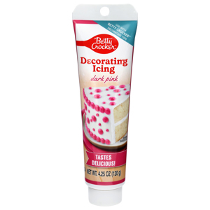 Betty Crocker Decorating Icing, Pink, 4.25 oz (120 g)
