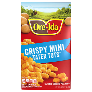 Ore-Ida Crispy Mini Tater Tots, 28 oz (1 lb 12 oz) 793 g