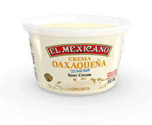 El Mexicano Sour Cream, Mexican Style, 16 oz (454 g)