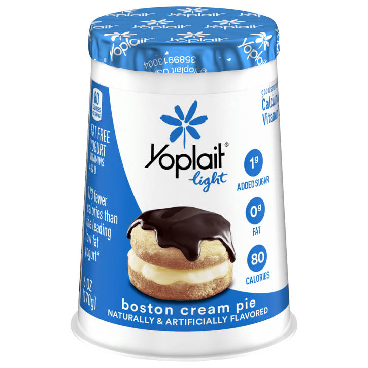 Kosher – Century, Fl – Yoplait Fat Free Boston Cream Pie Yogurt, 6