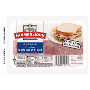 Farmer John Premium Classic Cooked Ham, 12 oz (340 g)