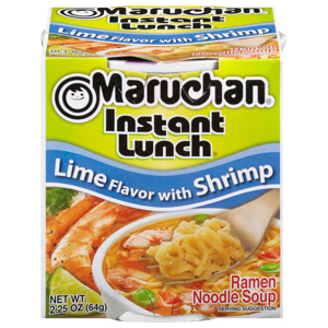 Maruchan Instant Lunch, Lime Flavor with Shrimp, 2.25 oz (64 g)