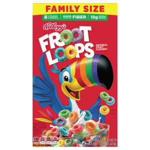 Froot Loops Cereal Family Size, 16.6 oz (1 lb 0.6 oz) 470 g