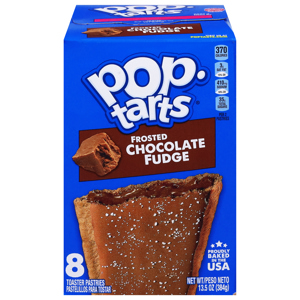 Pop-Tarts Toaster Pastries, Frosted Chocolate Fudge, 8 toaster pastries [13.5 oz (384 g)]