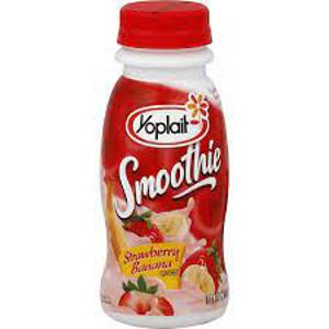 Yoplait Smoothie, Strawberry-Banana, 7 fl oz (207 ml)