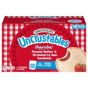 Smucker's Peanut Butter & Strawberry Jam Sandwiches, 15 - 2 oz (58 g) sandwiches [30 oz (870 g)]