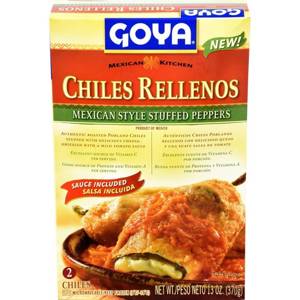 Goya Chiles Rellenos, 2 chiles [13 oz (370 g)]