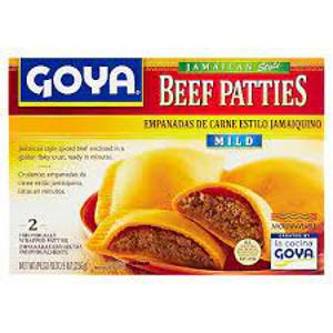 Goya Mild Jamaican Style Beef Patties, 2 patties [9 oz (256 g)]