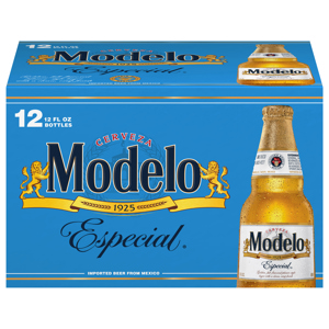 Modelo Cerveza Beer, 12 - 12 fl oz bottles