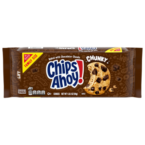 Chips Ahoy! Chunky Cookies Family Size, 18 oz (1 lb 2 oz) 510 g