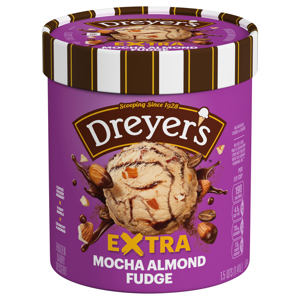 Dreyer's Frozen Dairy Dessert, Extra Mocha Almond Fudge, 1.5 qts (1.41 l)