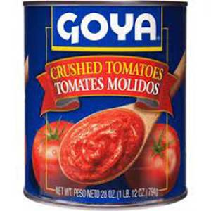Goya Tomates Molidos, Crushed Tomatoes, 28 oz