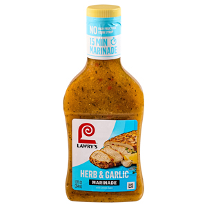 Lawry's Herb & Garlic With Lemon Marinade, 12 fl oz
